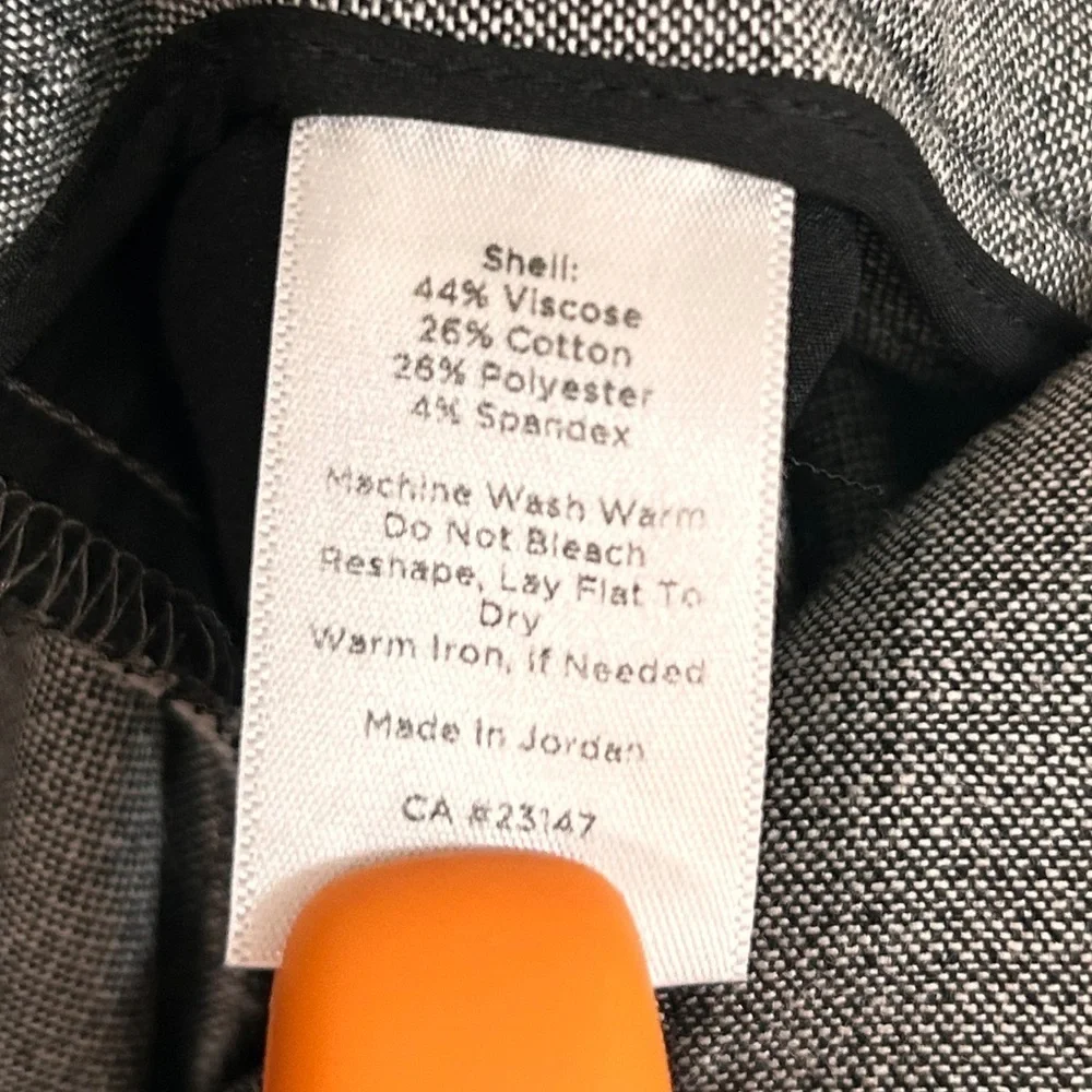 Talbots Newport Stretch Classic Trouser Unlined Gray 8